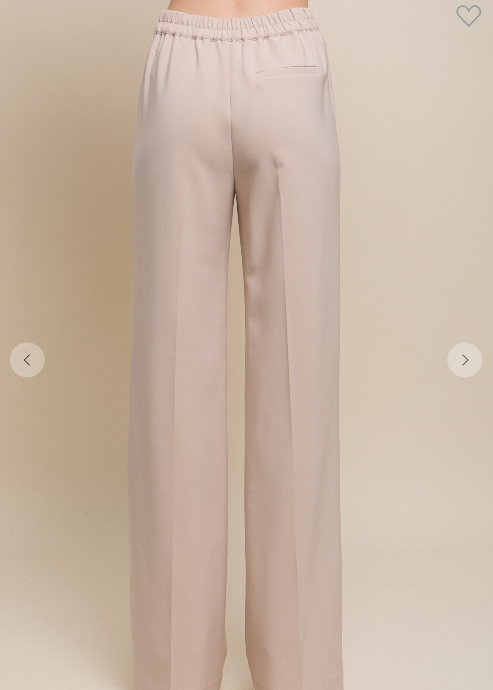 Evermore Dress Pants CREAM