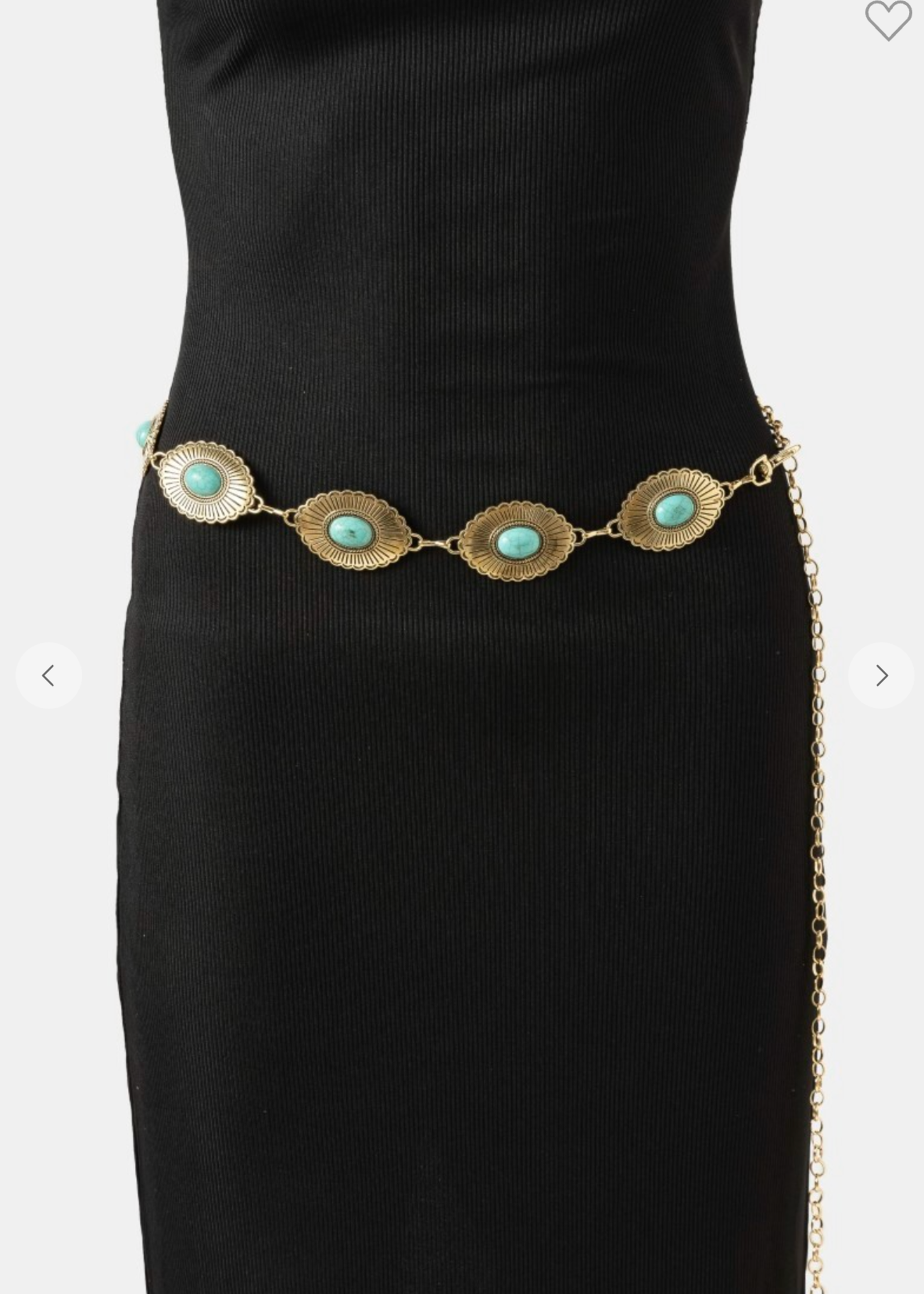 I Wanna Wear You Chain Belt