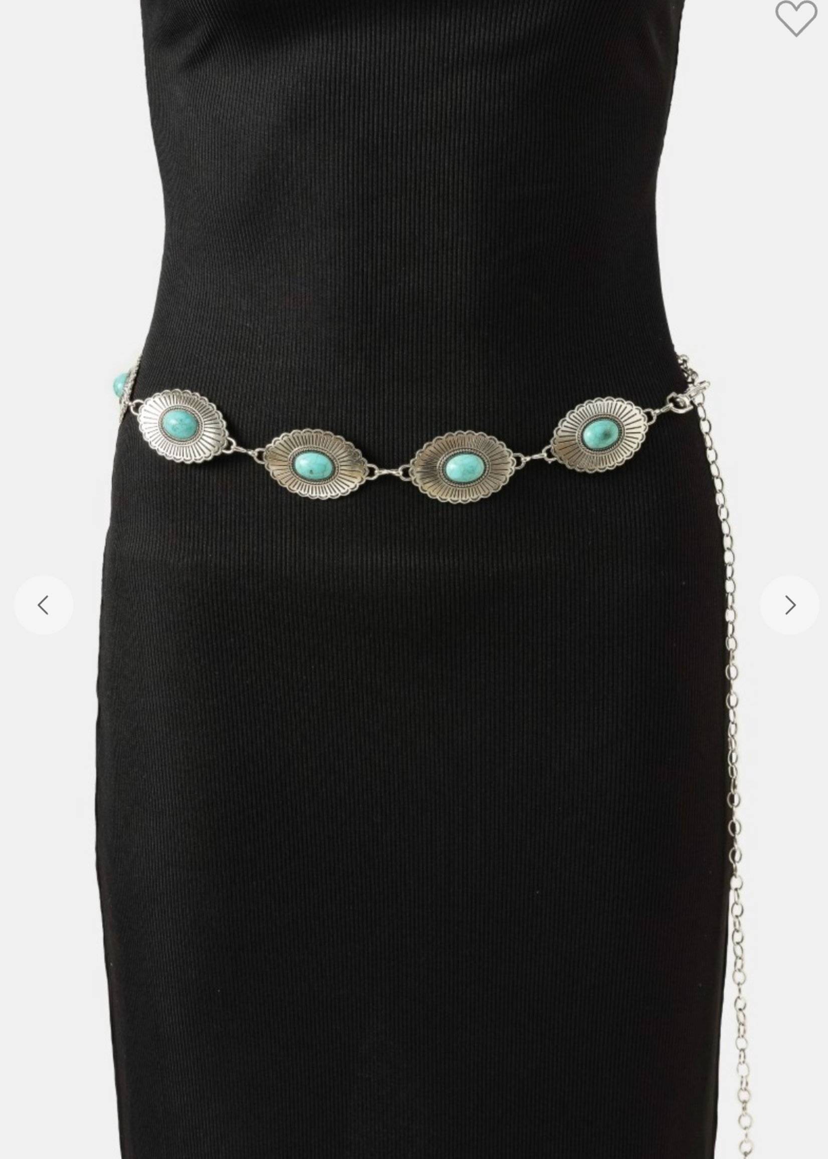 I Wanna Wear You Chain Belt