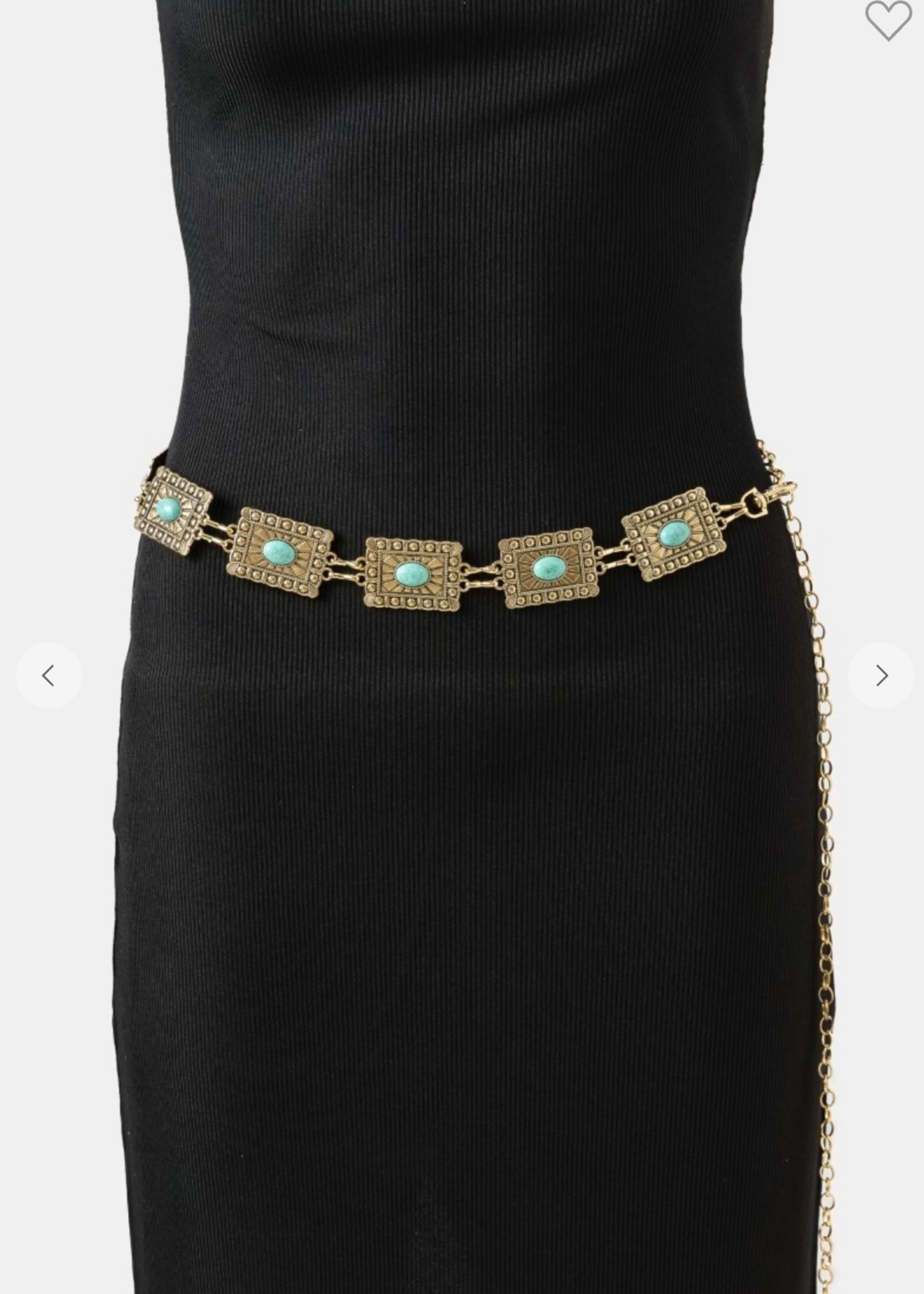 Simple As That Chain Belt