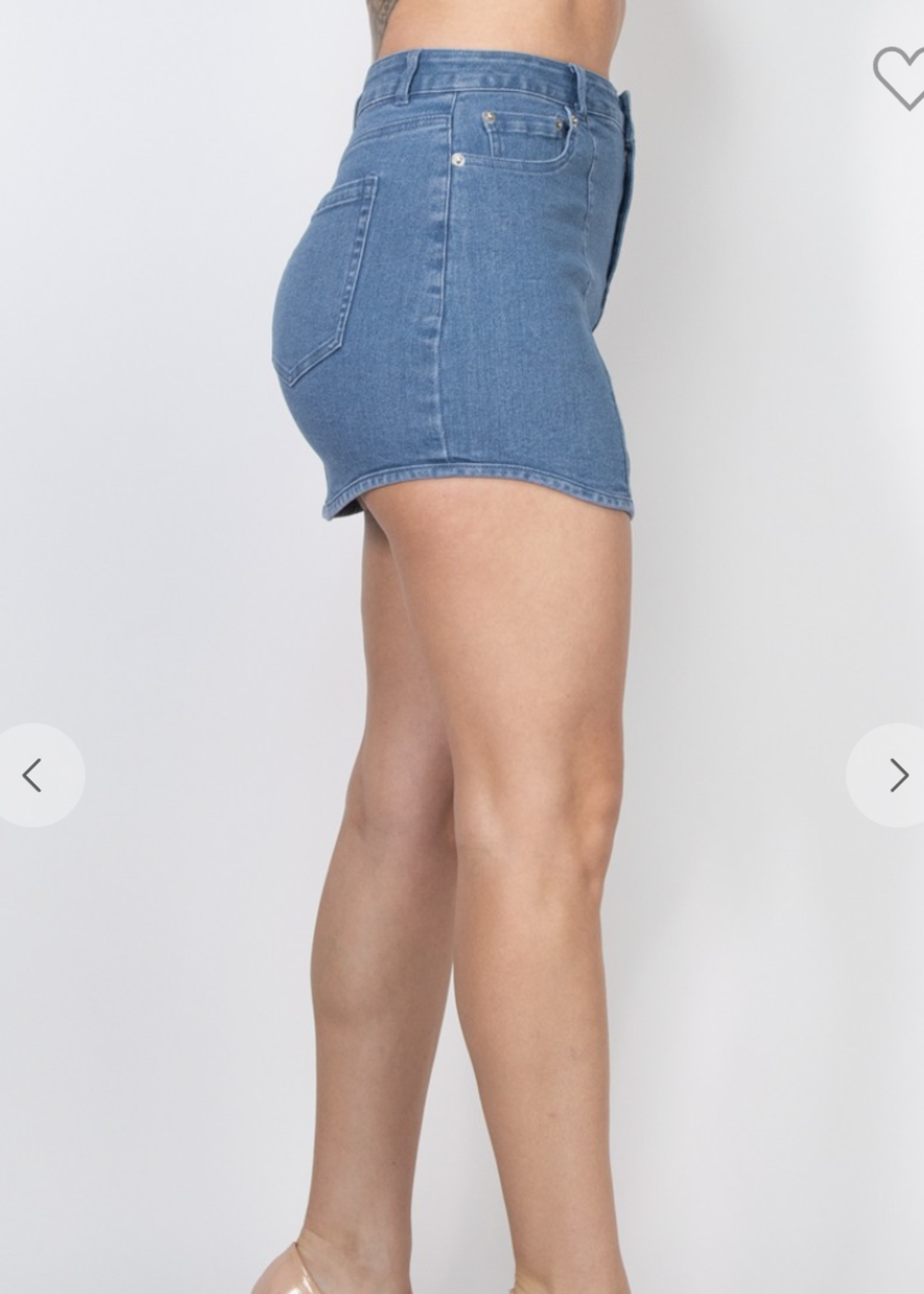 Mine For The Night Denim Skirt