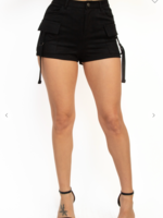 It's About Trust Shorts BLACK
