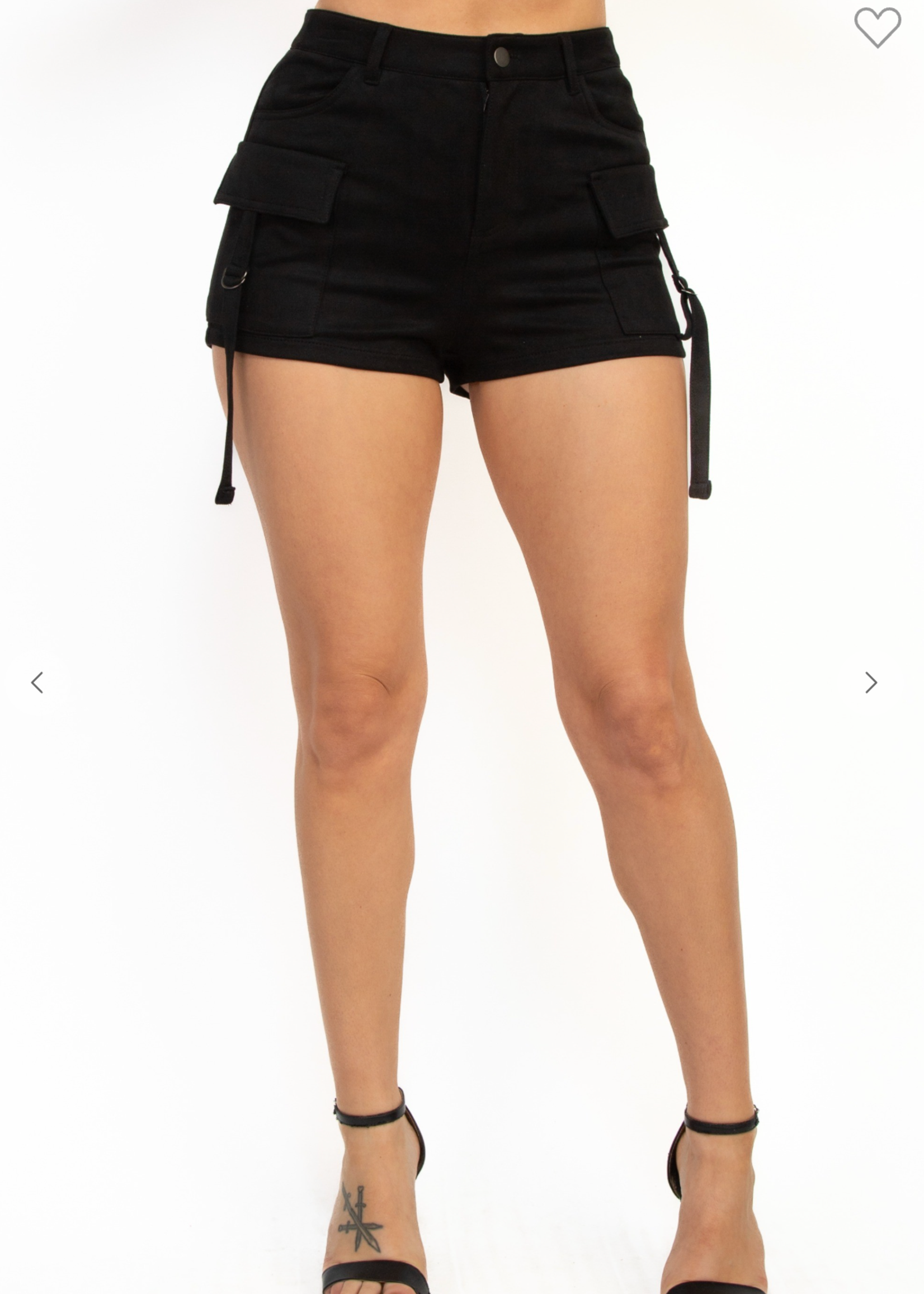 It's About Trust Shorts BLACK