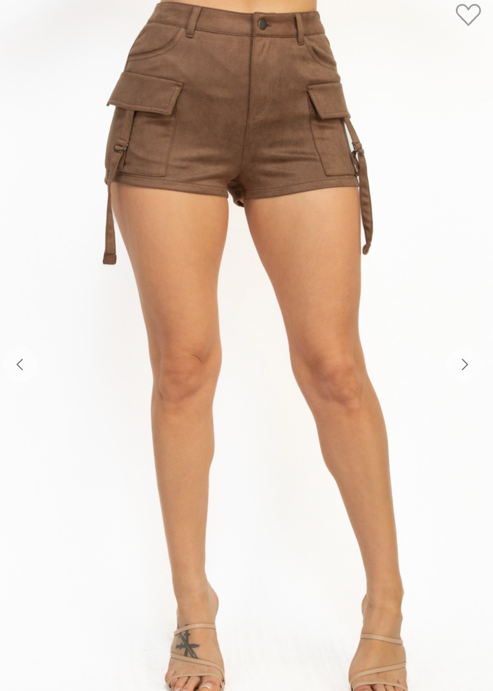 It's About Trust Shorts  BROWN *FINAL SALE*
