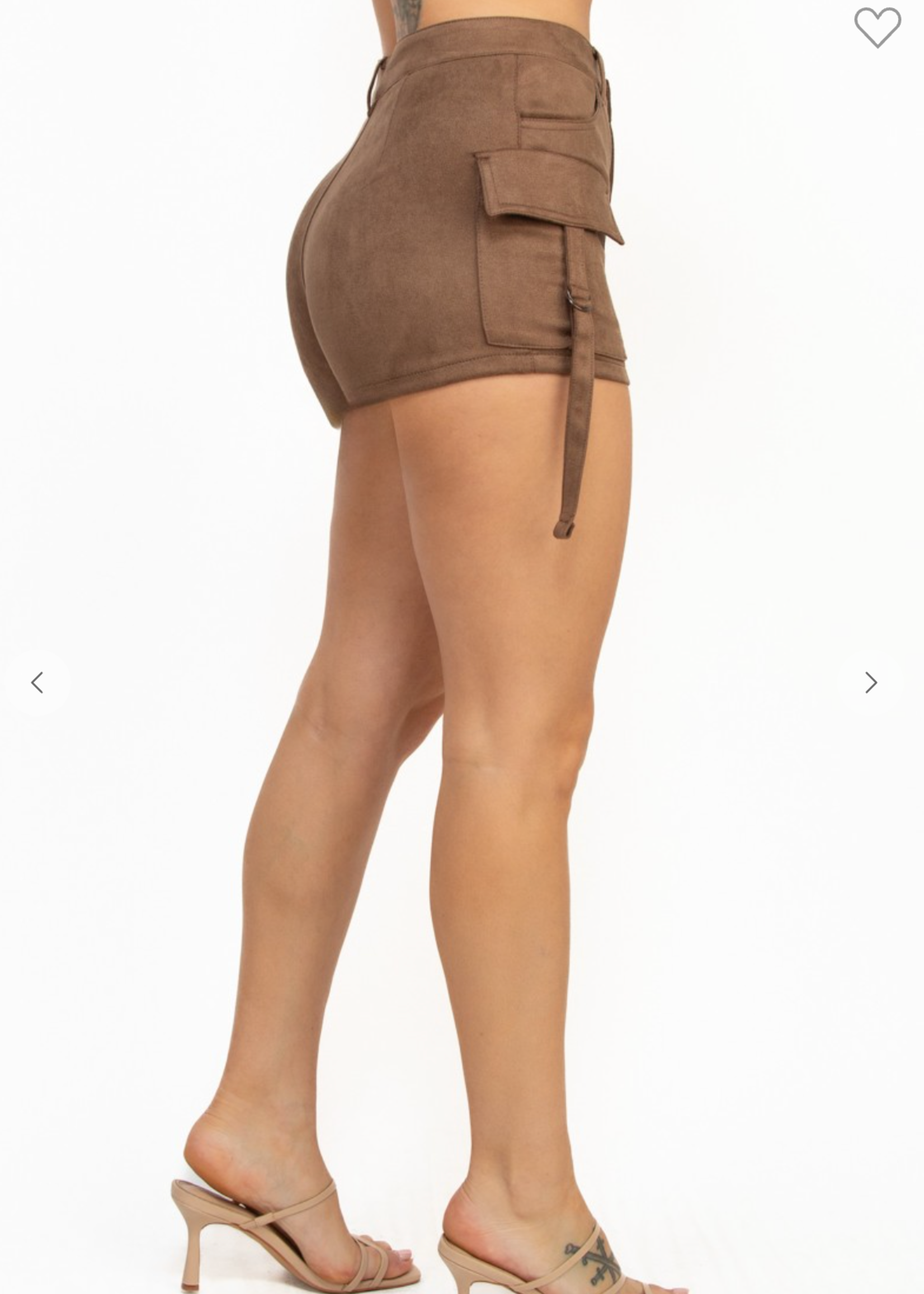 It's About Trust Shorts  BROWN *FINAL SALE*