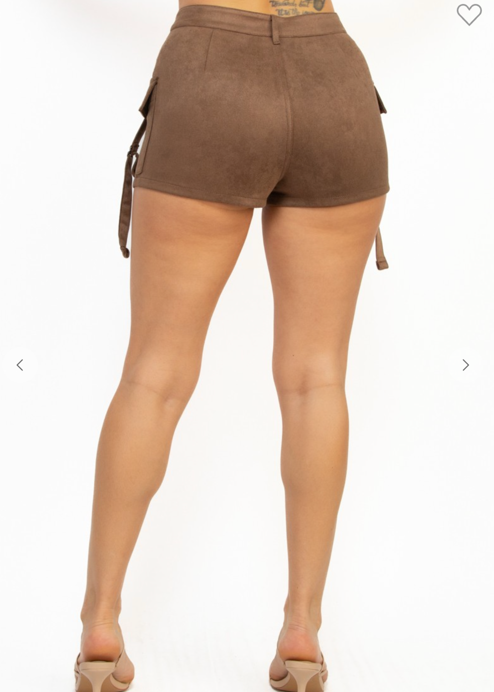 It's About Trust Shorts  BROWN *FINAL SALE*
