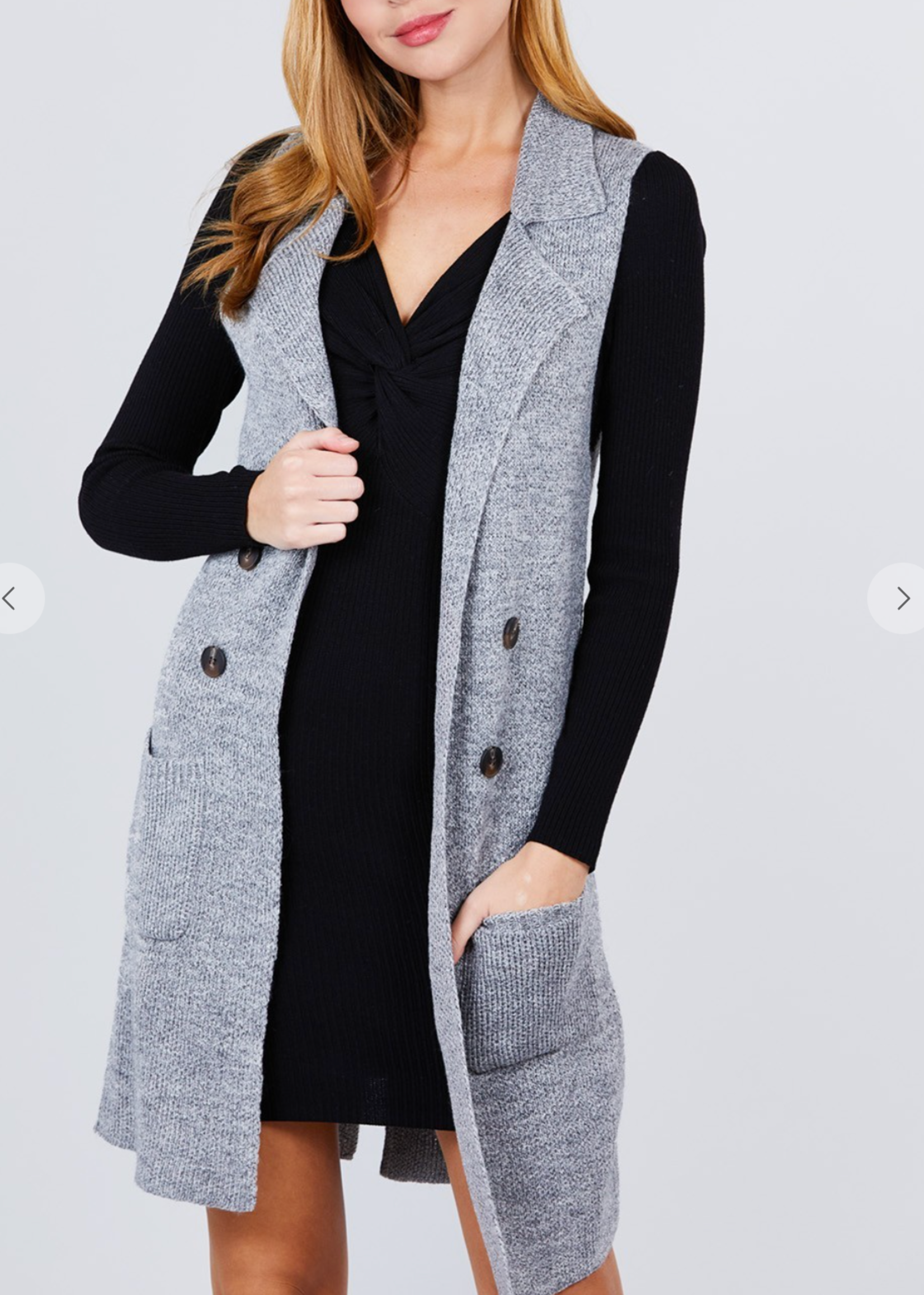 Don't Keep You Cold Vest GREY