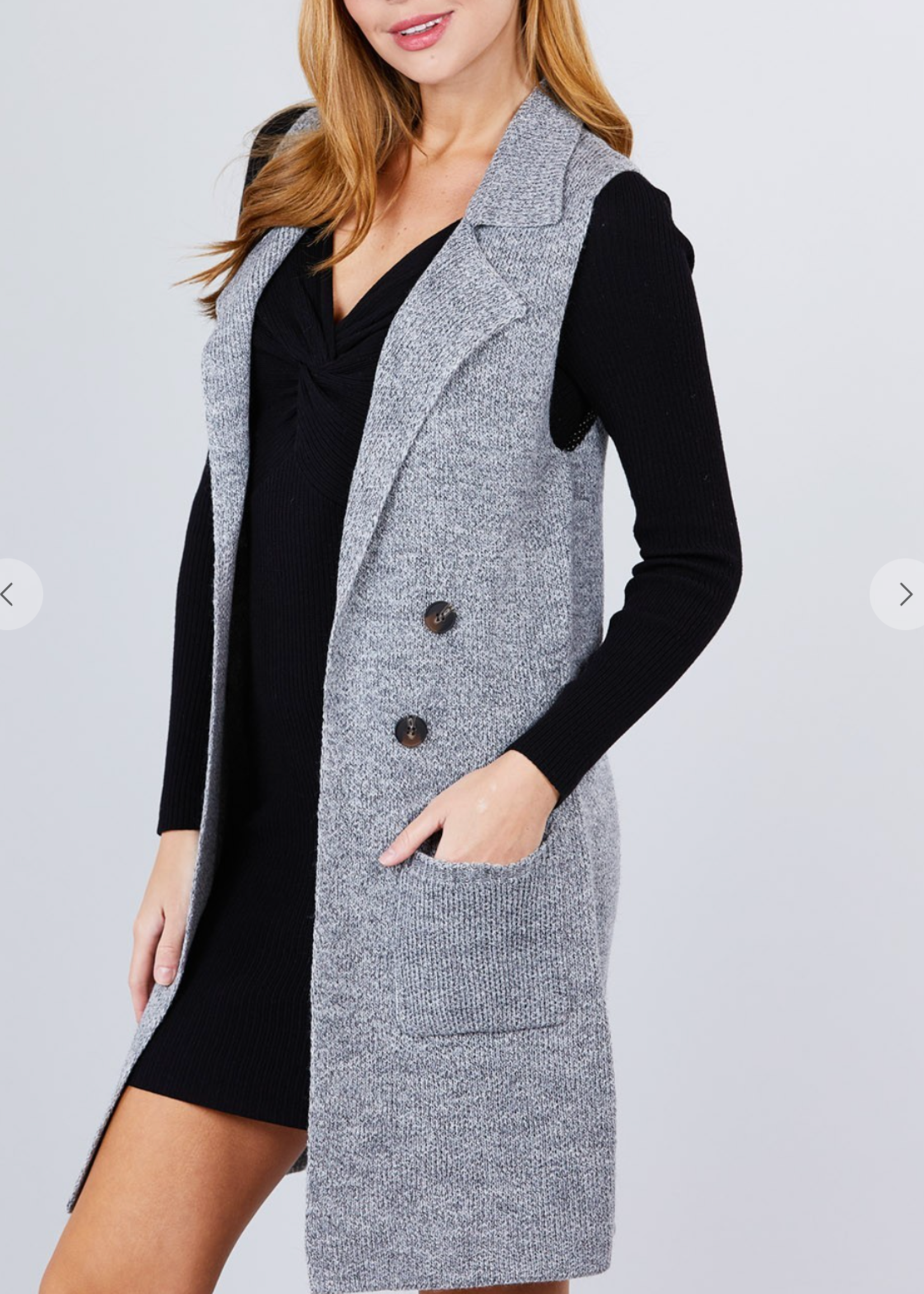 Don't Keep You Cold Vest GREY