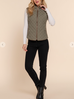 Only Sometimes Vest OLIVE