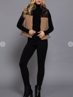 Warm Hugs Vest BROWN