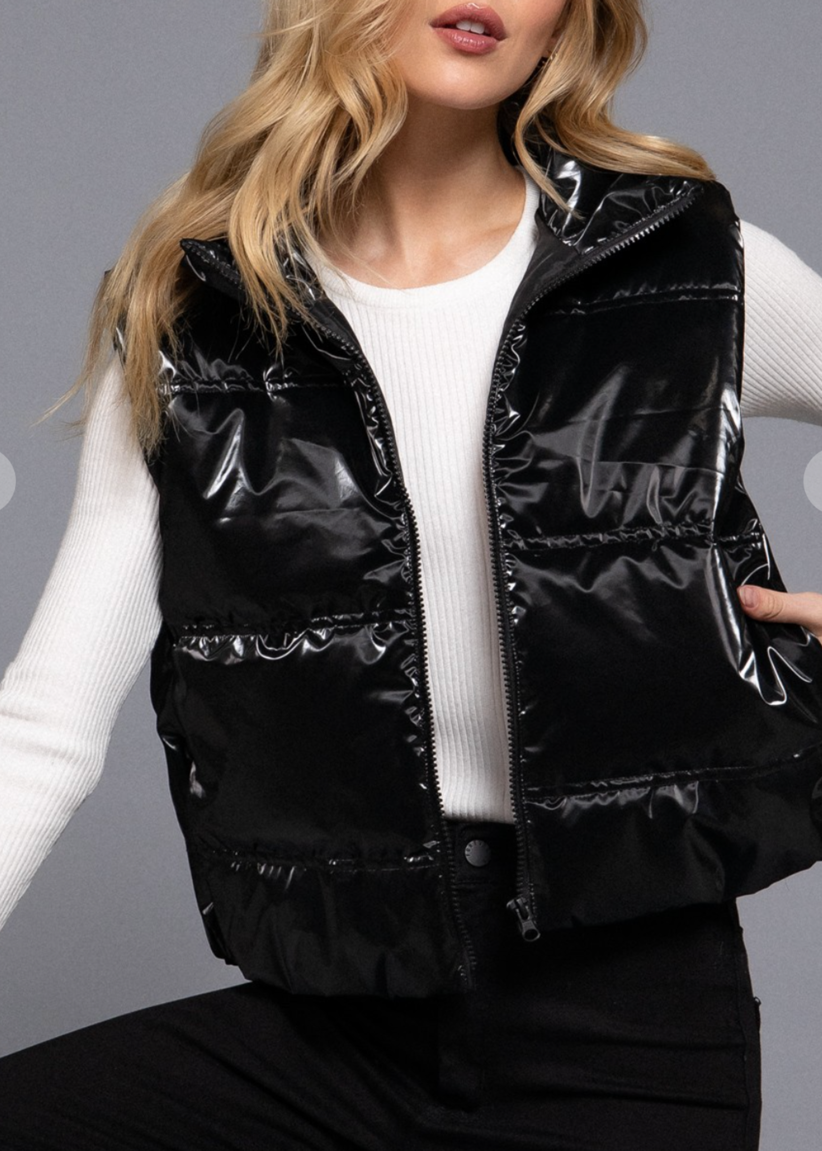 Warm Things Vest BLACK *FINAL SALE*