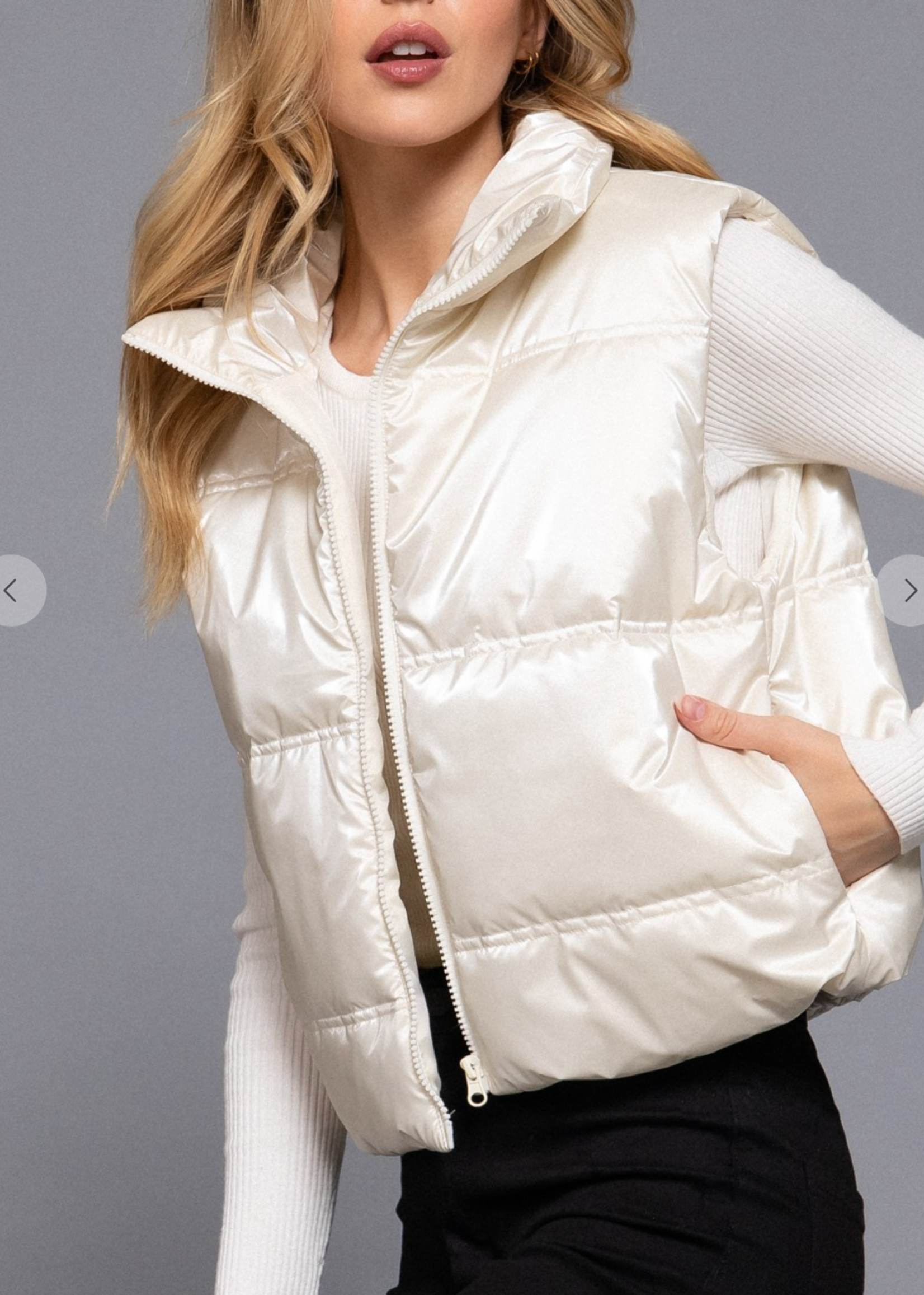 Winter Things Vest IVORY *FINAL SALE*