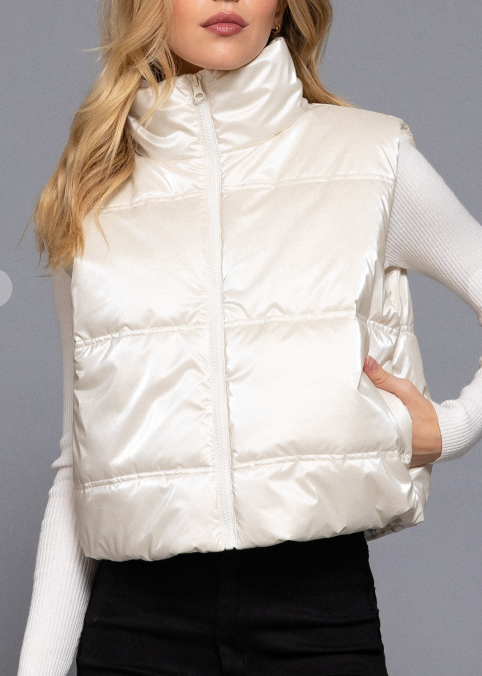 Winter Things Vest IVORY *FINAL SALE*
