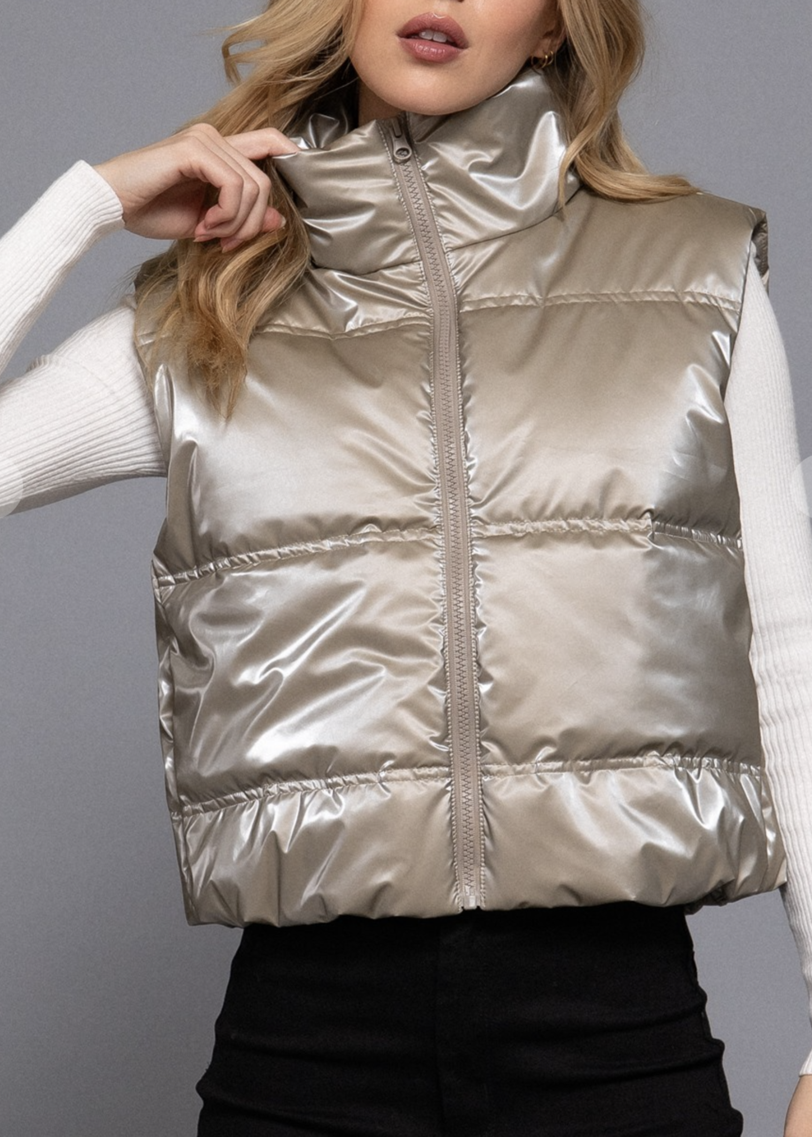 Winter Things Vest GOLD