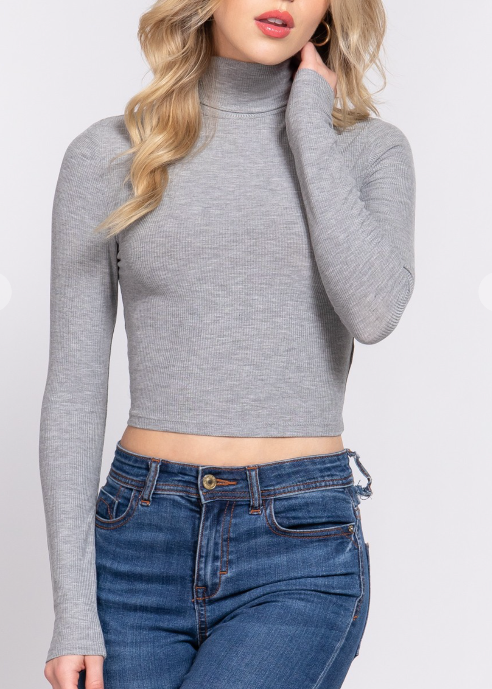 Wear Me Under Anything Turtle Neck Top *FINAL SALE*