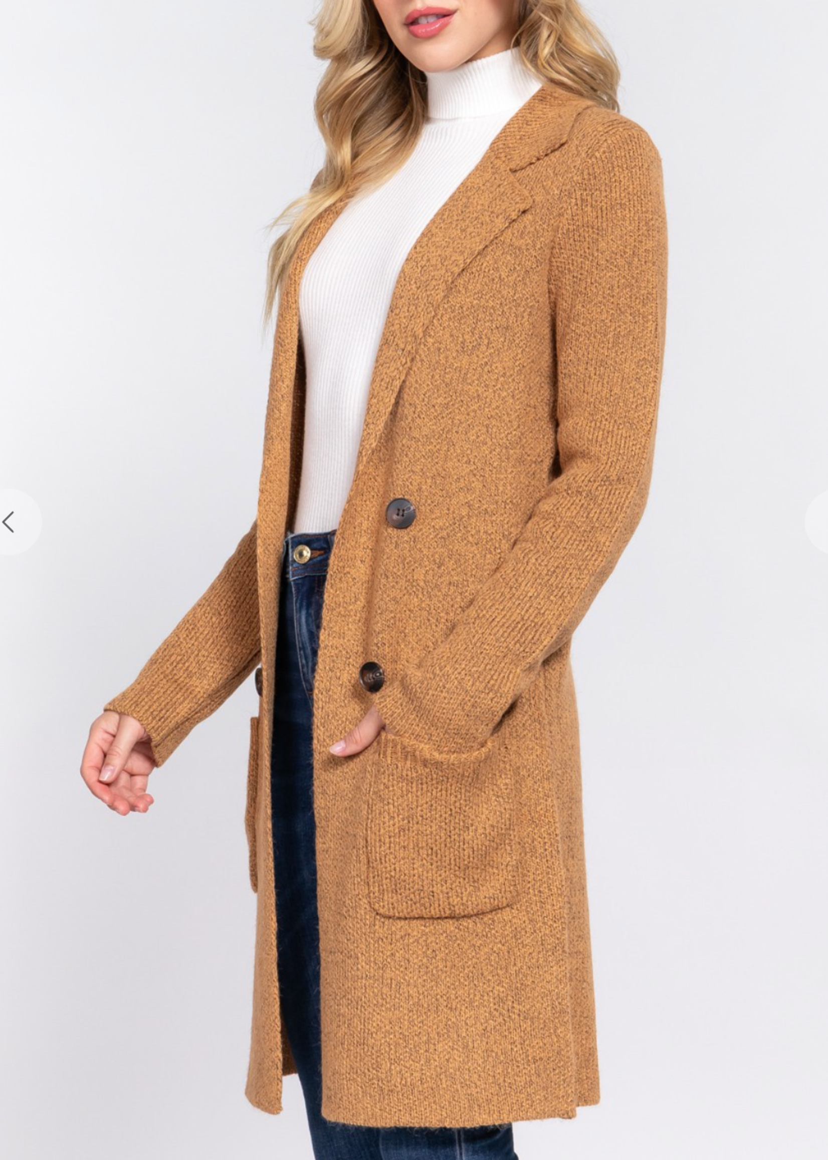 Play It Cool Shacket Khaki