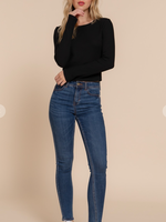 Get Into It Top BLACK *FINAL SALE*