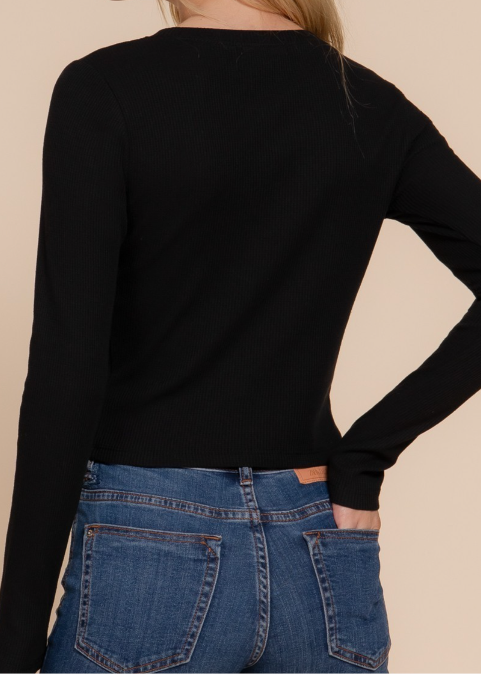Get Into It Top BLACK *FINAL SALE*