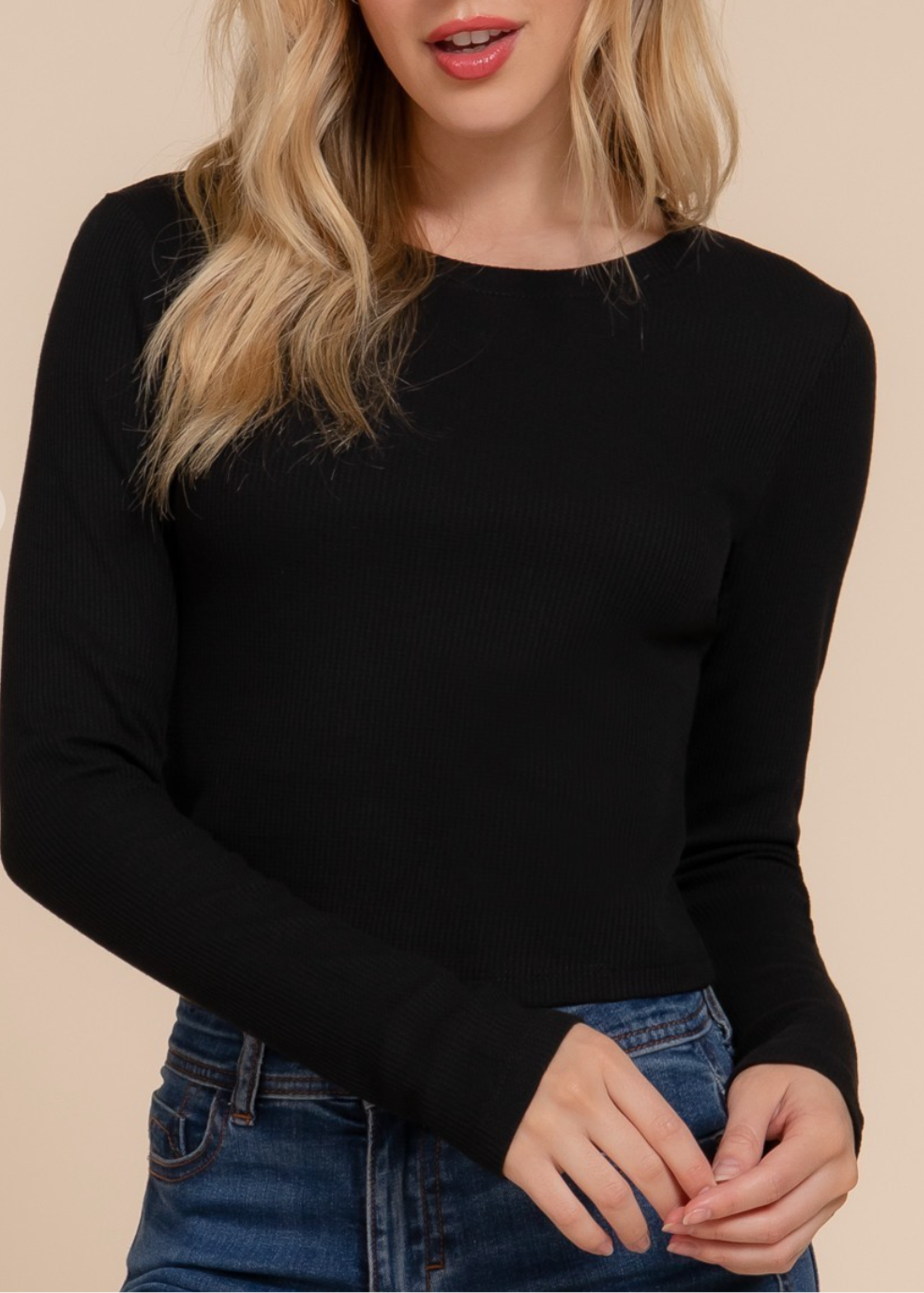 Get Into It Top BLACK *FINAL SALE*