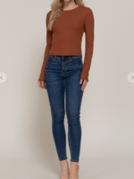 Get Into It Top BROWN