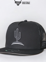 Cactus Grey Flat Hat
