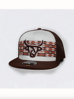 Koda White/Brown Hat