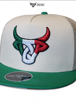 Mexicalf Jewel Khaki Green Flat