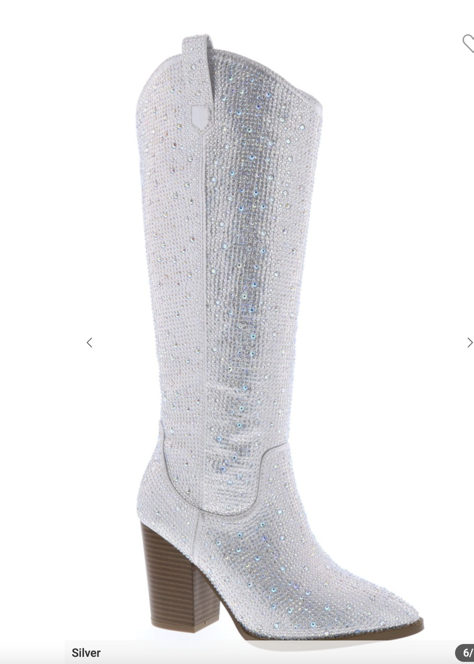 Tell Me I'm Pretty Sparkle Cowgirl Boots