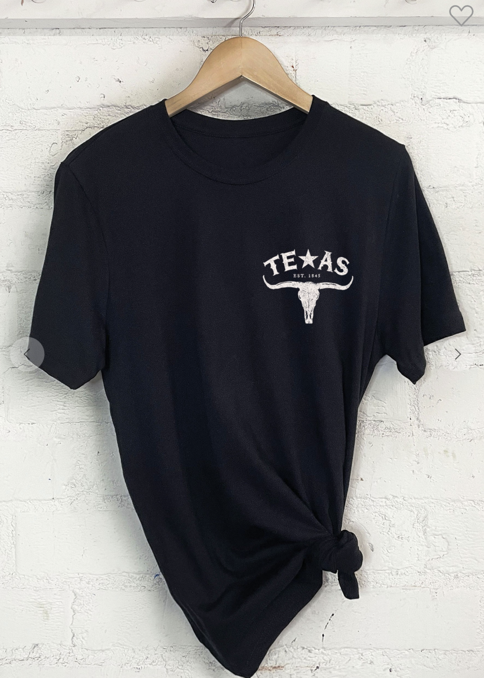 Texas Longhorn Front & Back Graphic T-Shirt