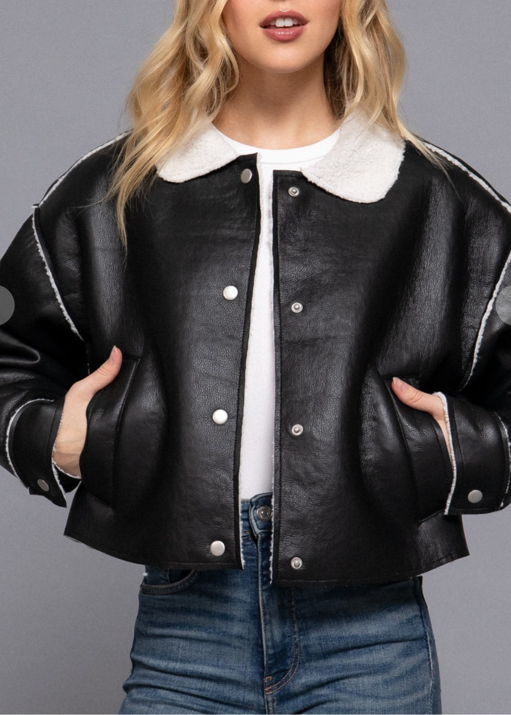 Only If You Got Me Jacket BLACK