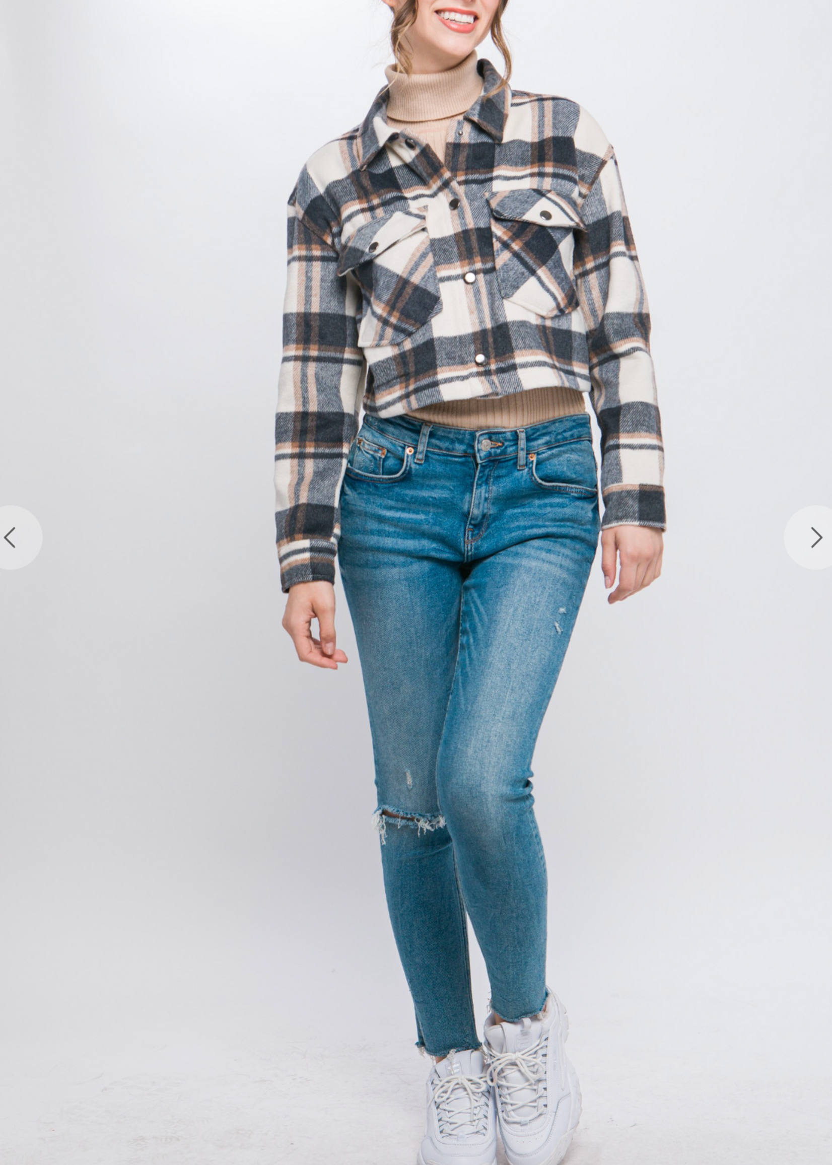 Bring Me Hot Cocoa Shacket