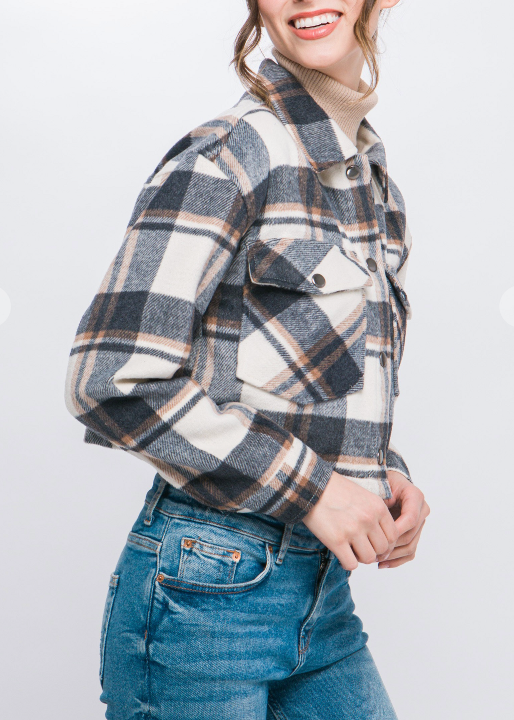 Bring Me Hot Cocoa Shacket