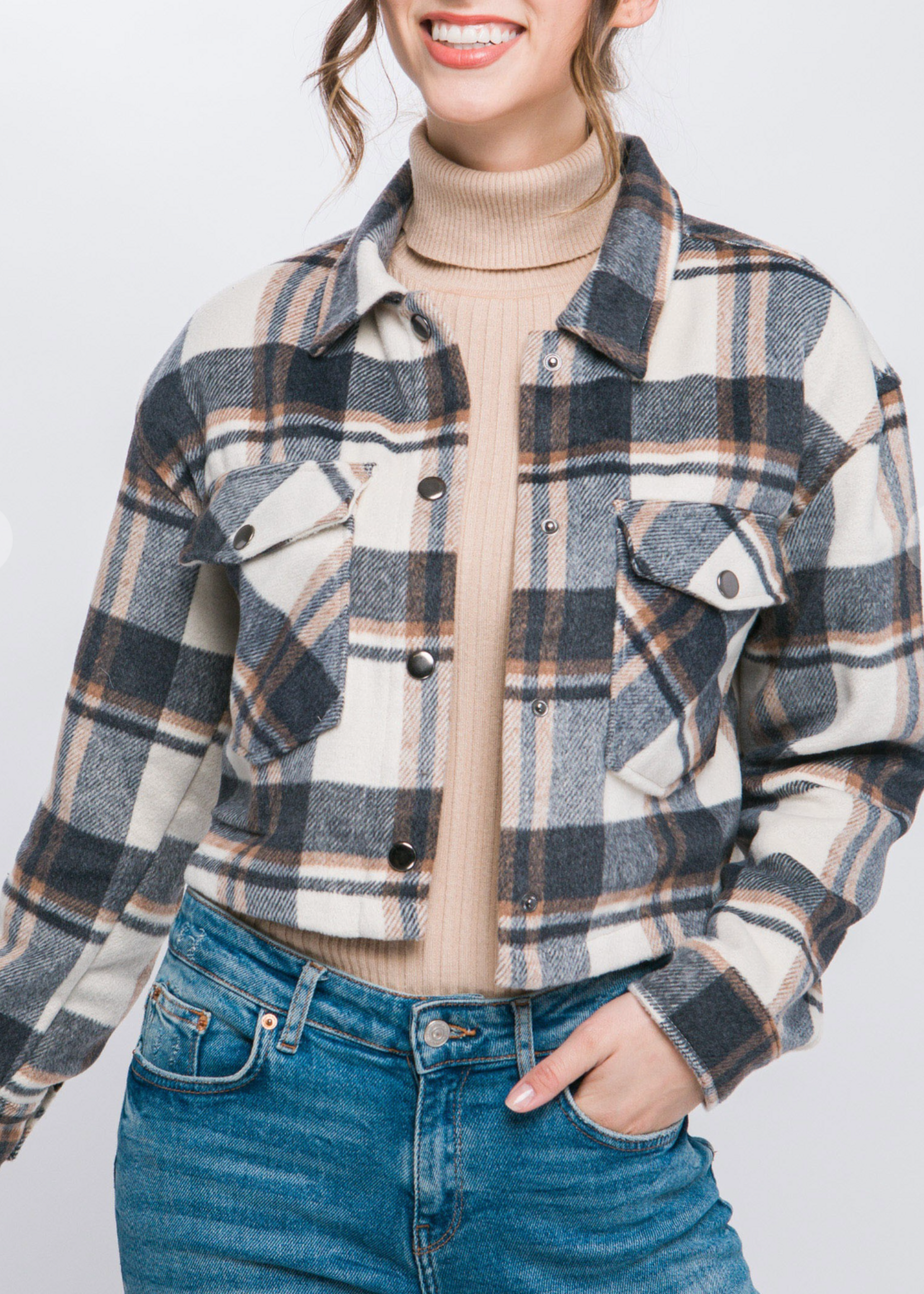 Bring Me Hot Cocoa Shacket