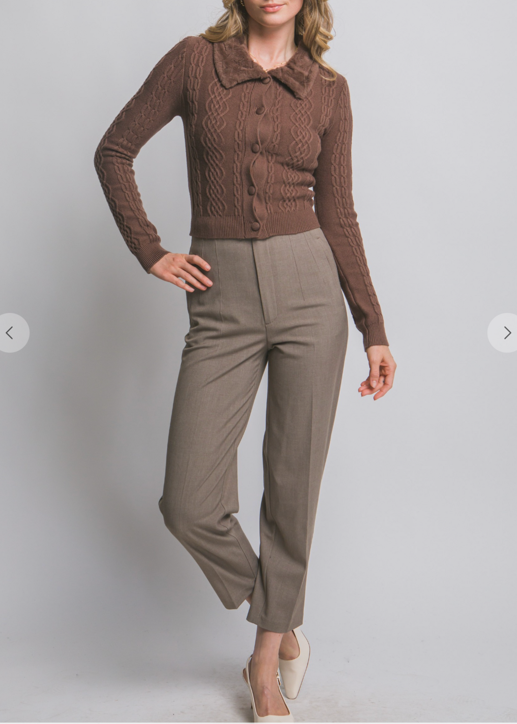 In The Fall Mood Cardigan Top