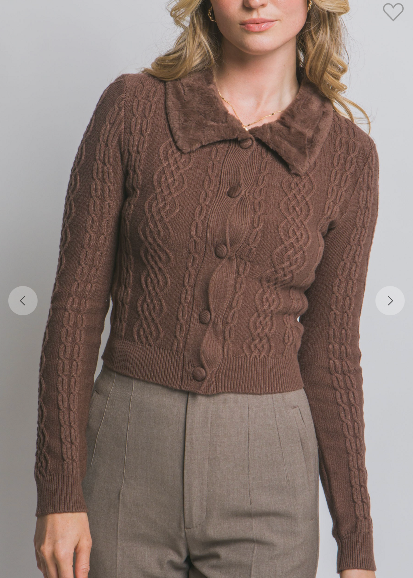 In The Fall Mood Cardigan Top