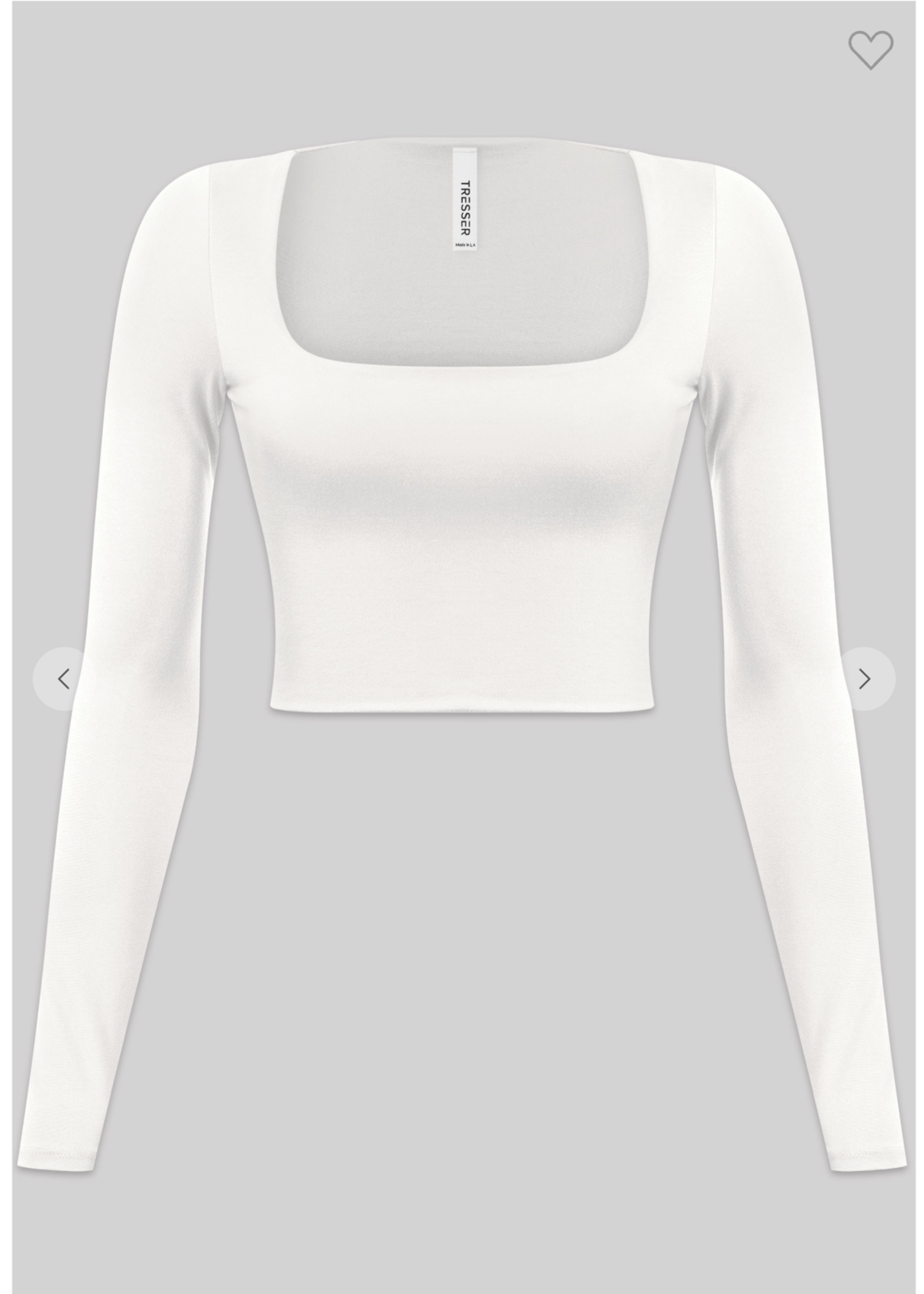 Ready To Go Top WHITE