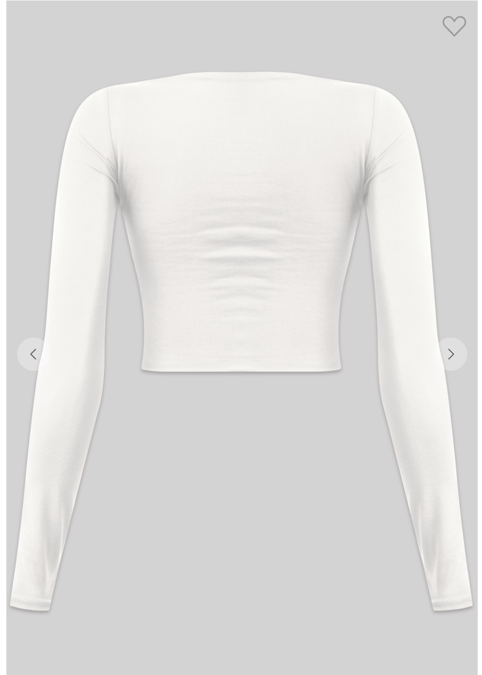 Ready To Go Top WHITE