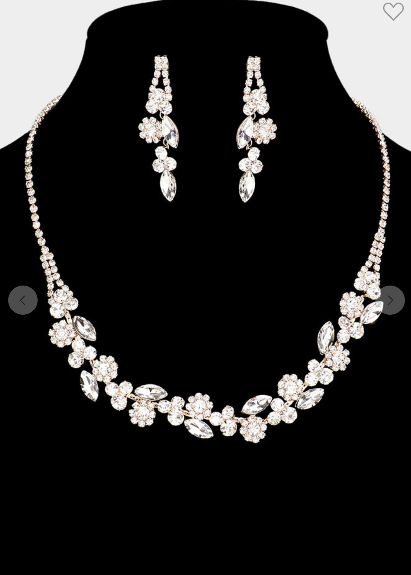 Don't Let Them Necklace Set