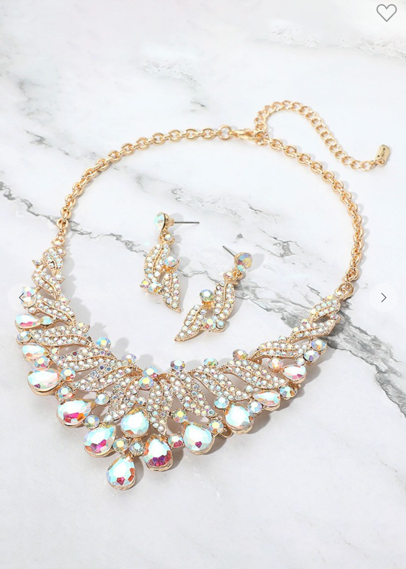 Always Look At Me Necklace Set