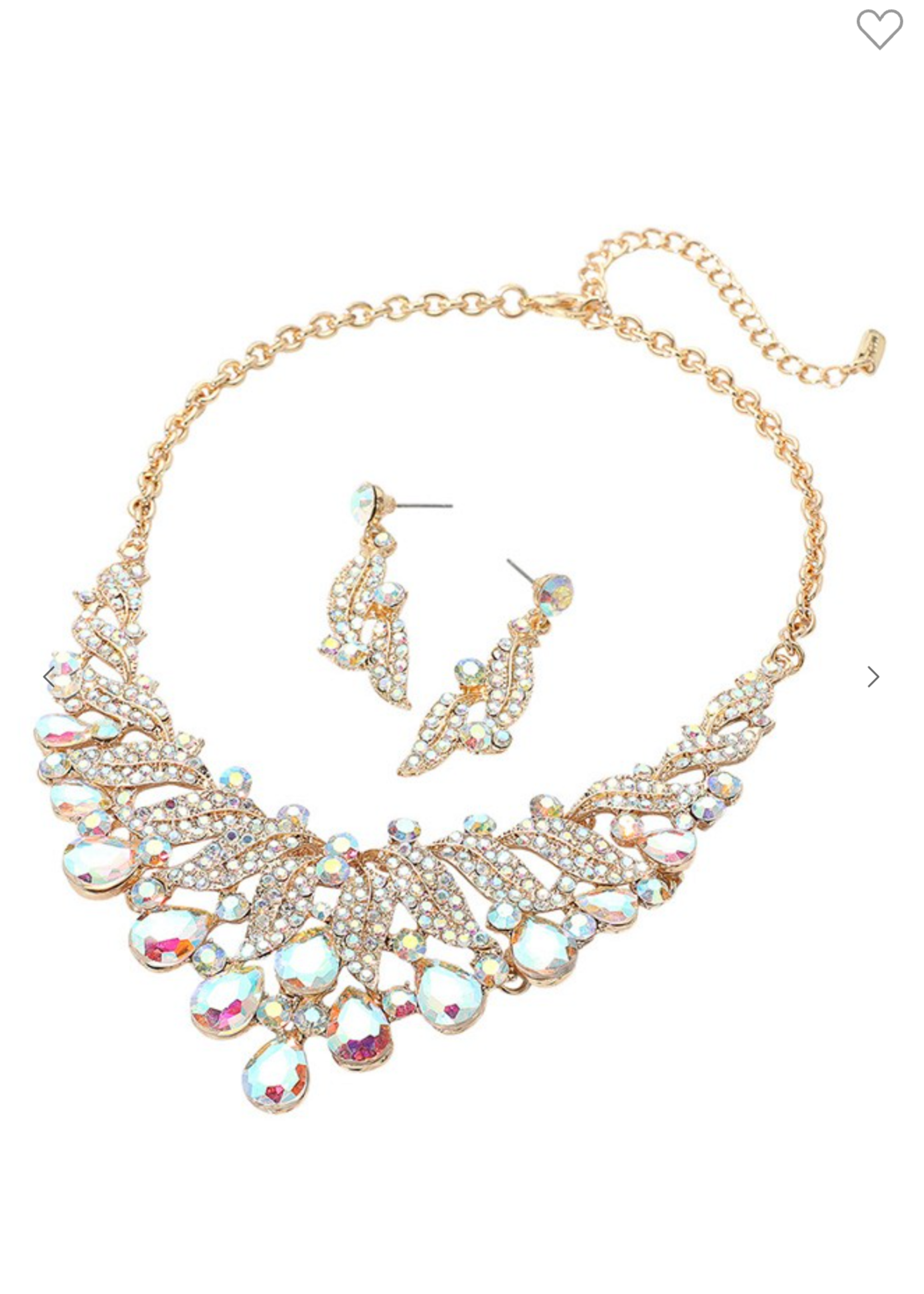 Always Look At Me Necklace Set