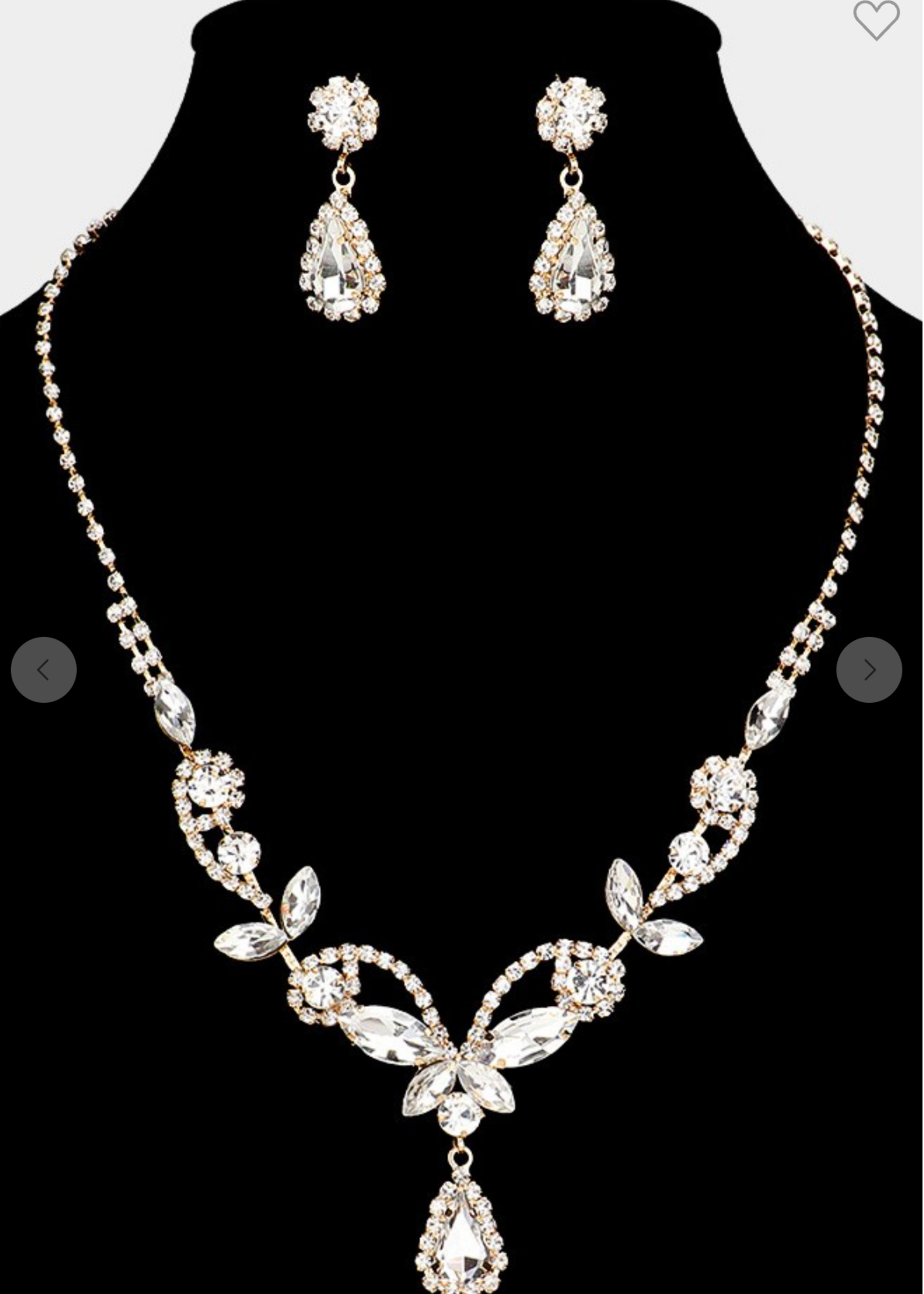 Are You Asking For Me Necklace Set