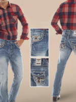 El Amor Que Yo Te Daba Straight Leg Jeans