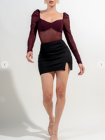 Dark Ember Bodysuit Top