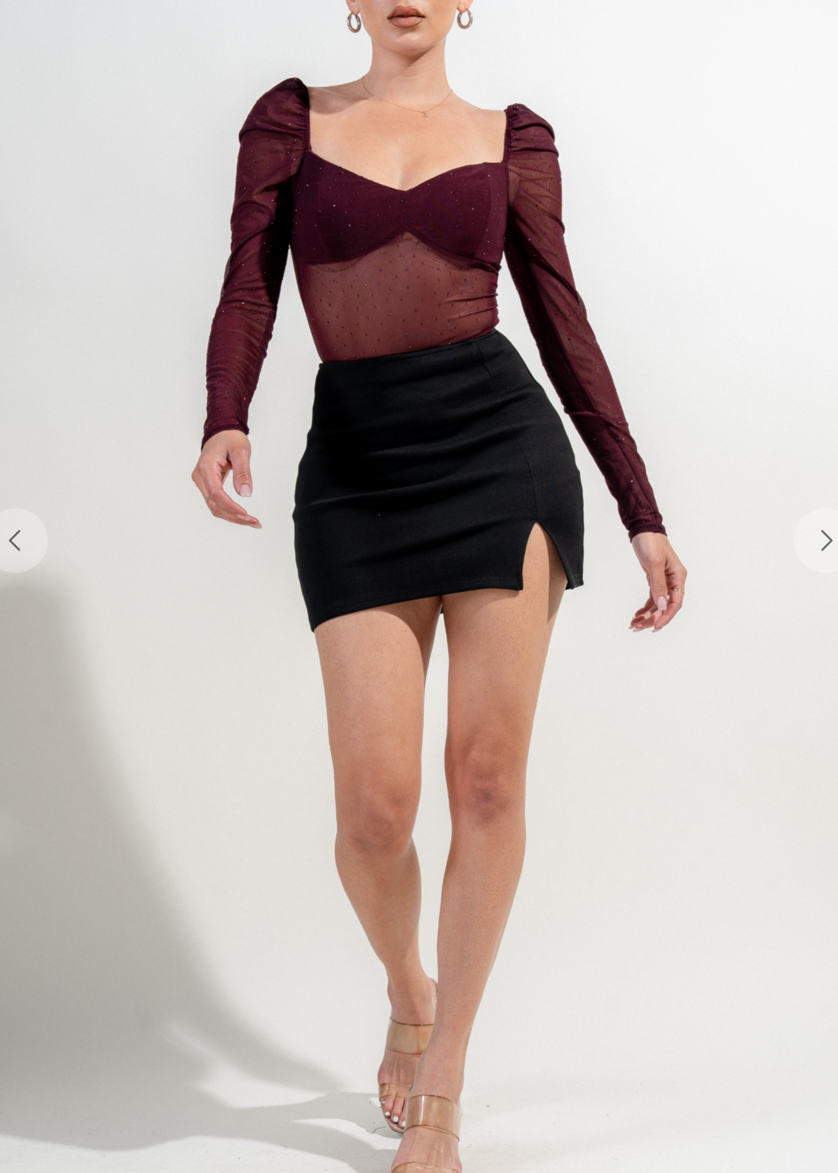 Dark Ember Bodysuit Top