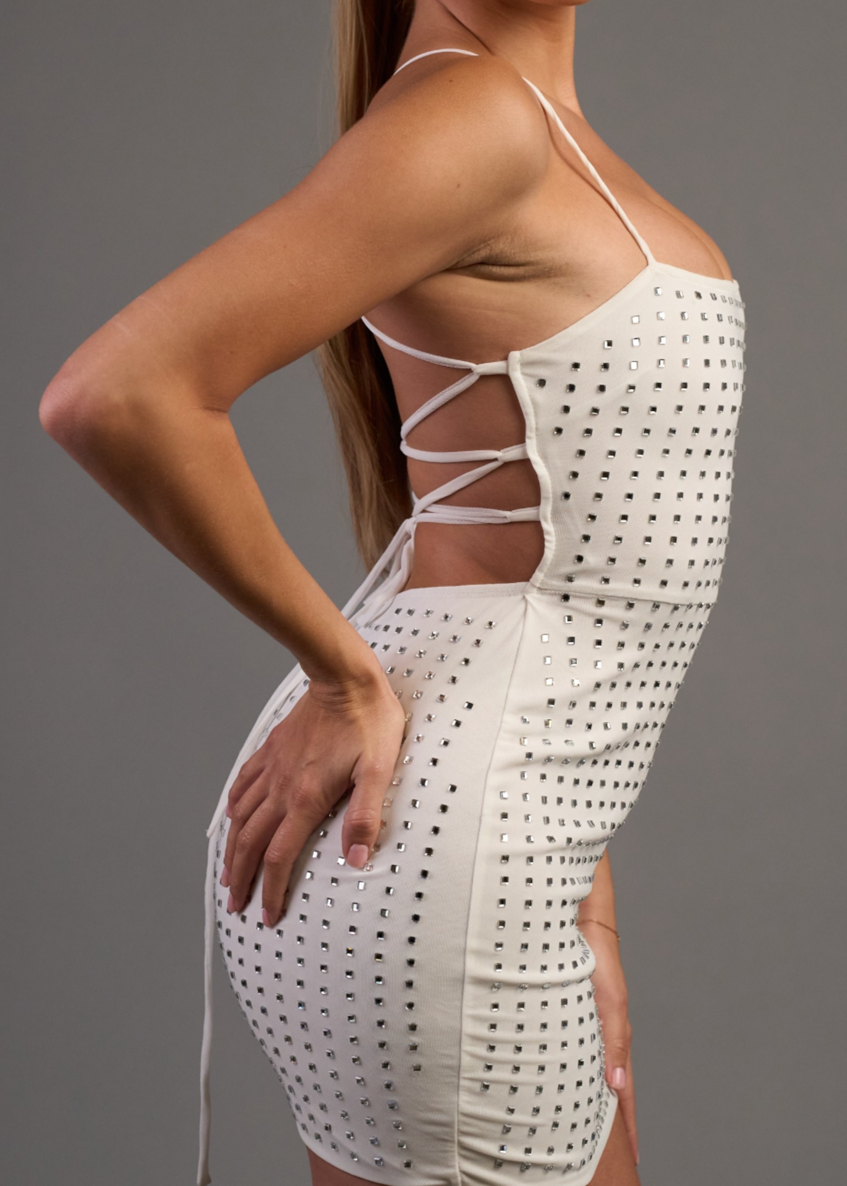 Baddest I've Seen Dress *FINAL SALE* WHITE