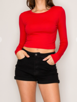 What's The Temperature Top  RED *FINAL SALE*