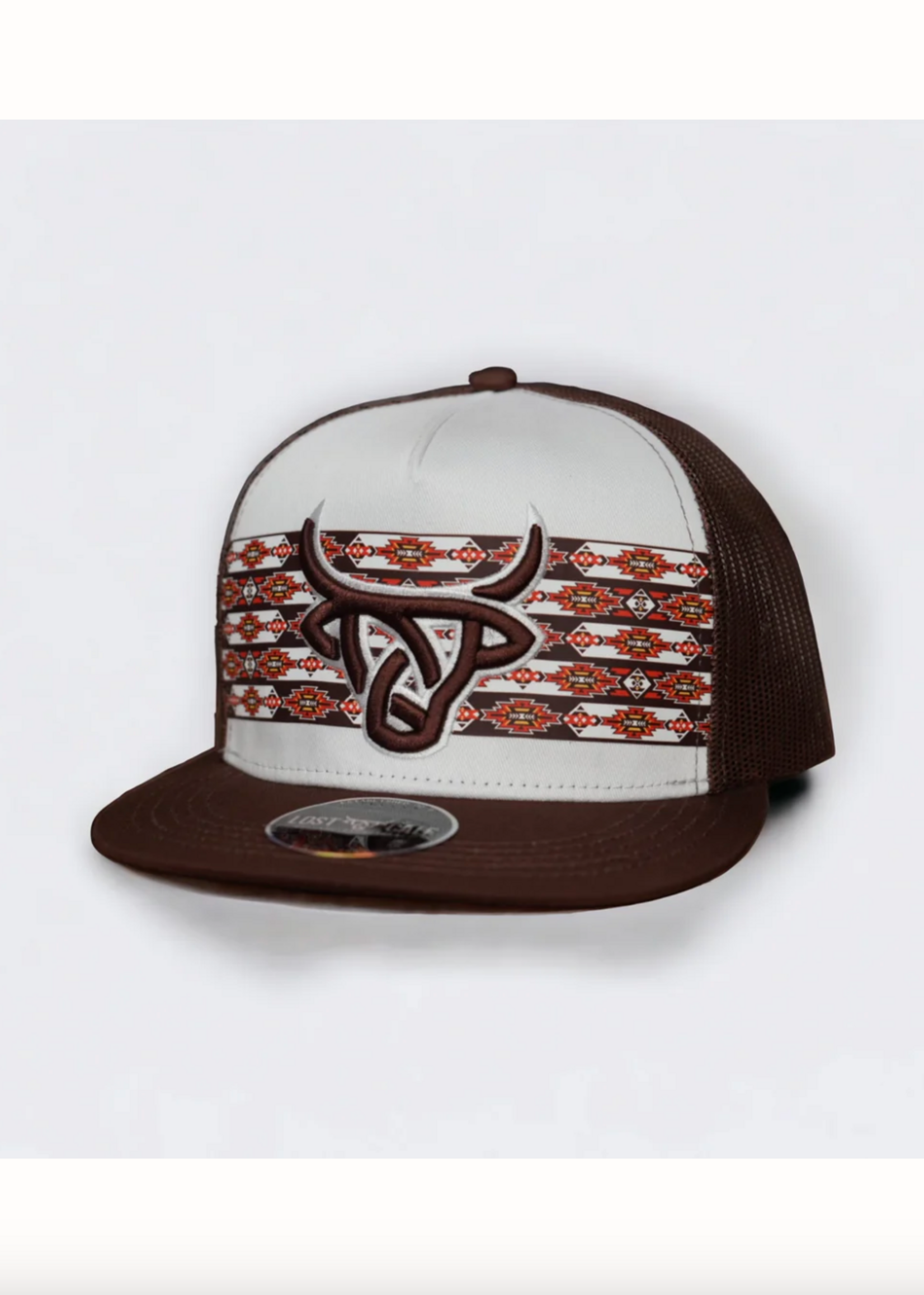 Koda White/Brown Hat