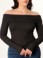 Simple As Can Be Top BLACK