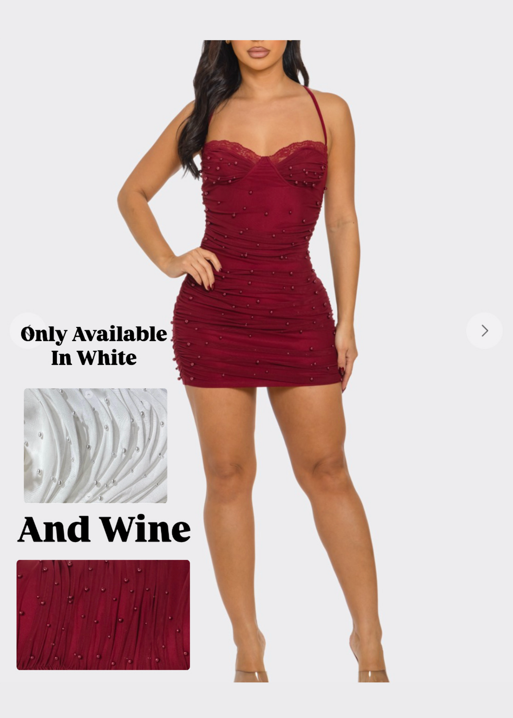 In The Clubs Dress *FINAL SALE*