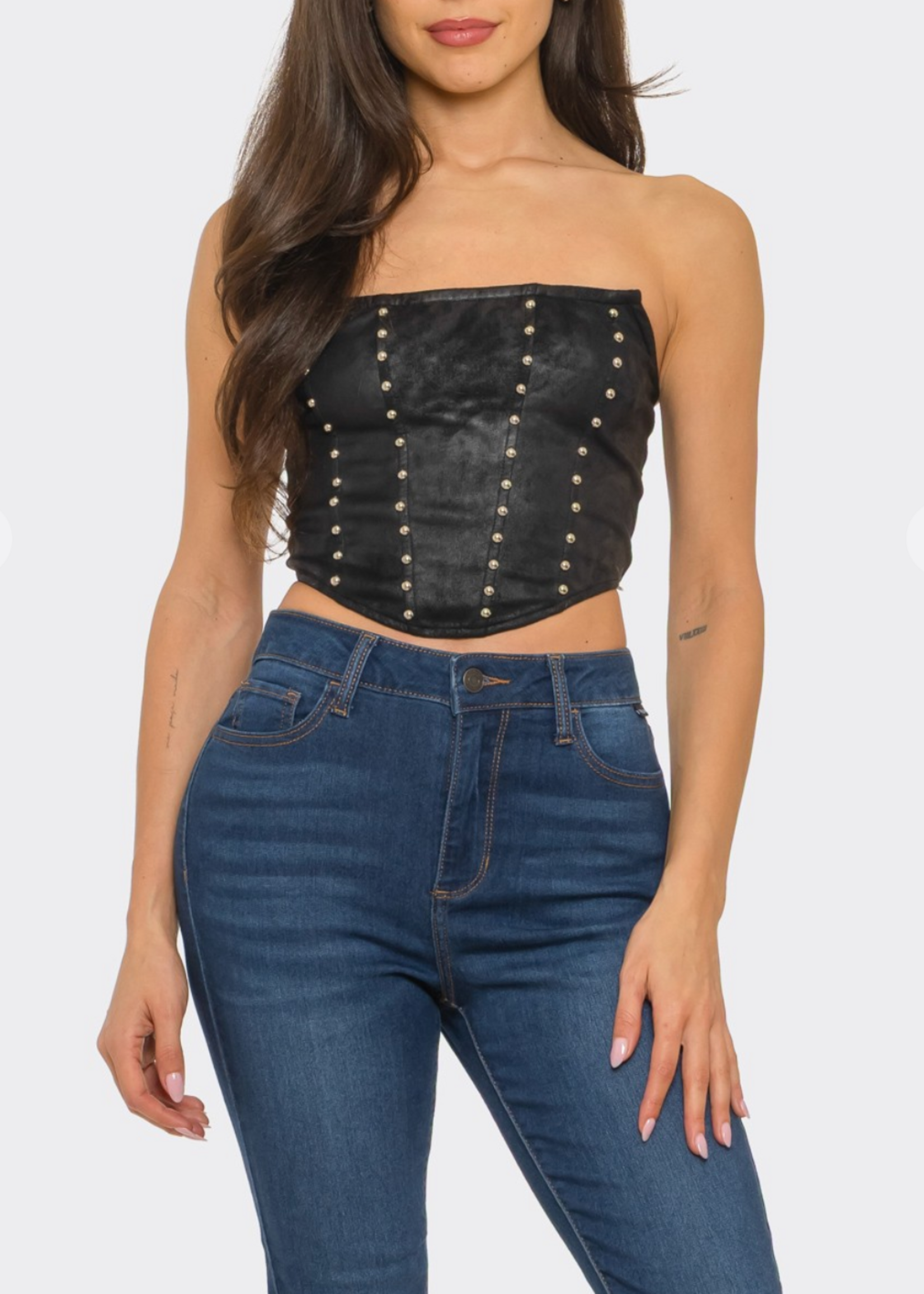 Studs All Over Me Top